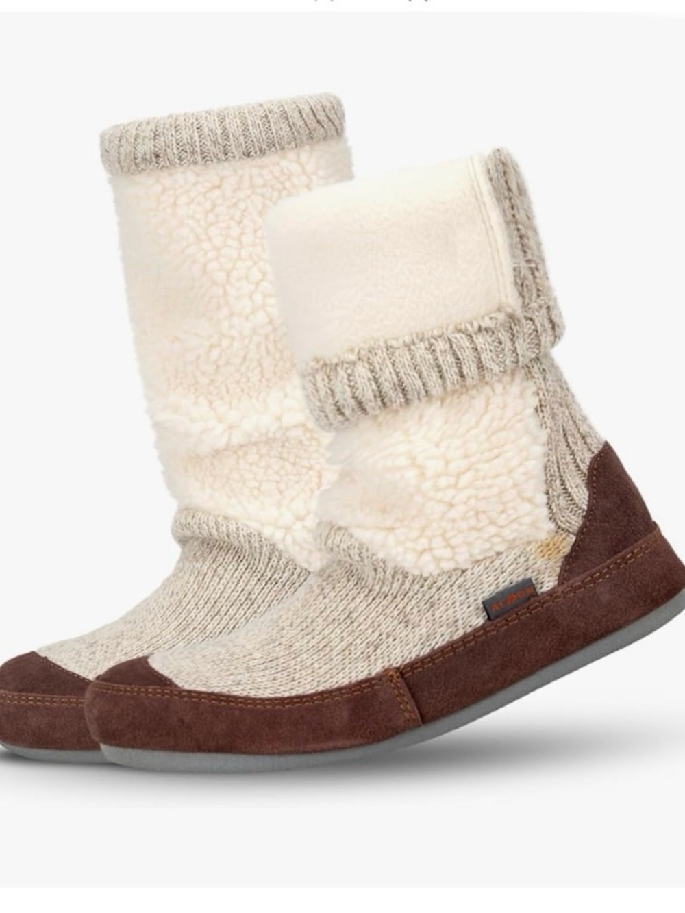 Acorn Slouch Boot Slippers